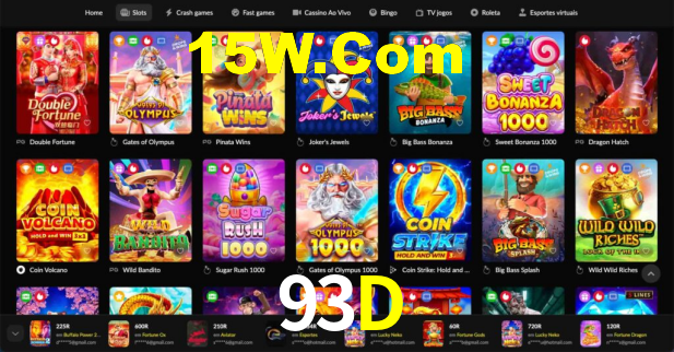 Bônus Generosos e Exclusivos no 93D para Você!